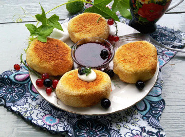 Сырники на сковороде без творога