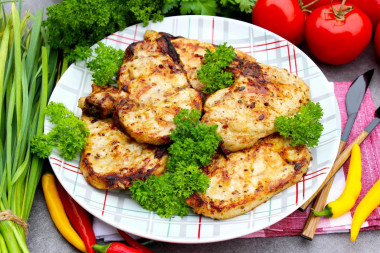 Шашлык из корейки свинины