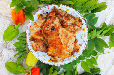 Куриные окорочка на мангале