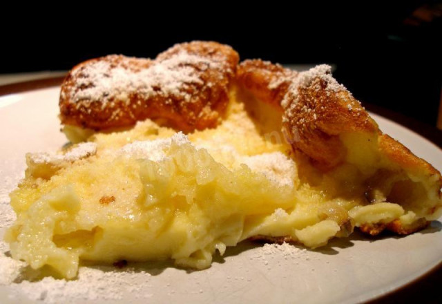 Голландський млинець - Dutch Baby Pancake рецепт з фото покроково 