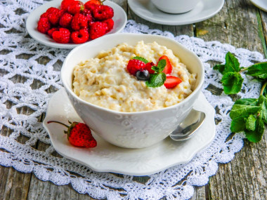 Геркулесовая каша на молоке