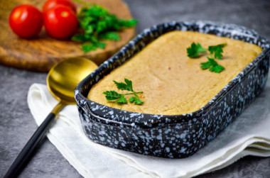 Мясное суфле в духовке