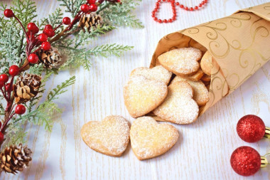 Классическое песочное печенье