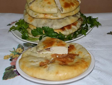 Хачапури с мясом