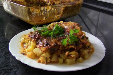 Мусака с кабачками