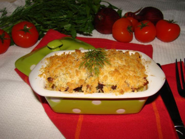 Крамбль с картофелем
