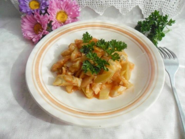 Рагу из кабачков и баклажанов в мультиварке