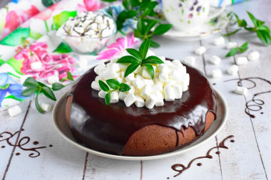 Шоколадный кекс в мультиварке