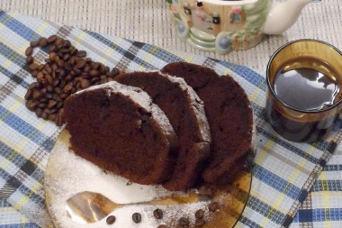 Шоколадный кекс в хлебопечке