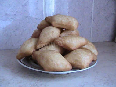 Баурсаки на воде без кефира