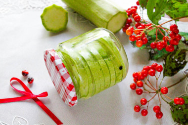 Маринованные кабачки дольками на зиму
