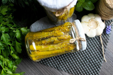 Спаржа маринованная на зиму