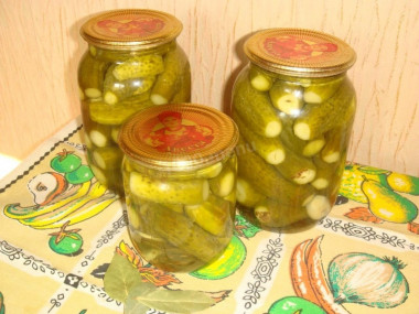 Огурцы корнишоны маринованные на зиму