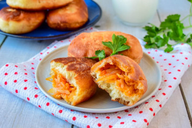 Жареные пирожки как пух