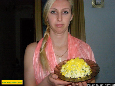 Салат шапка