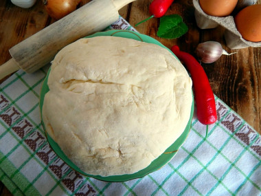 Тесто для пиццы на молоке