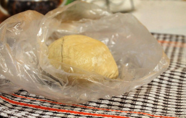 Тесто для кыстыбый картофельное на пшеничной муке