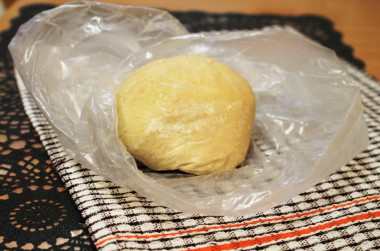 Тесто для кыстыбый картофельное на пшеничной муке
