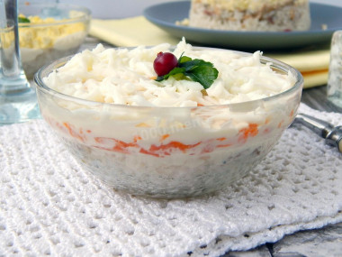 Салат Бунито с корейской морковкой