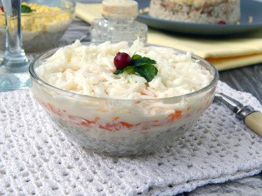 Салат Бунито с корейской морковкой