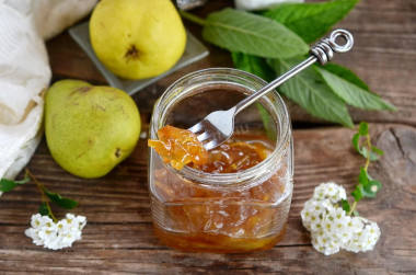 Варенье из груш дольками янтарное