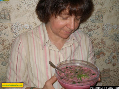 Борщ селянский холодный