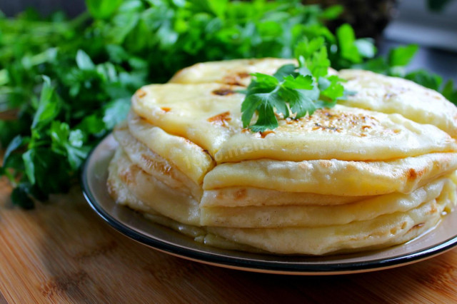 Хичіни з картоплею і сиром на сковороді рецепт з фото покроково 